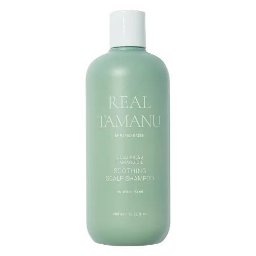 Rated Green REAL TAMANU Szampon kojący skórę głowy z olejem tamanu Szampony 400 ml
