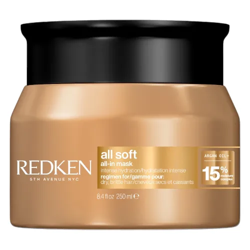 Redken All Soft Maska do włosów All-In-One Mask, 250 ml
