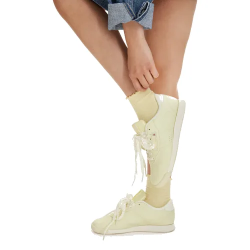 Reebok Sneakersy C-Princess 100275778 Żółty jasny