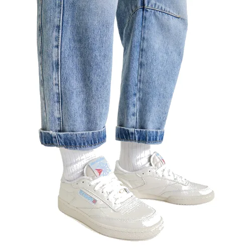 Reebok Sneakersy EO-CLUB C 85 VINTAGE 100007798 Kremowy