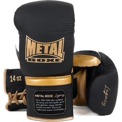 Rękawice bokserskie Metal Boxe Legacy Sparring Lacets