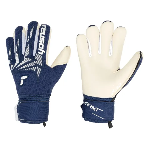 Rękawice bramkarskie Reusch Attrakt Freegel Gold X Finger Support Junior
