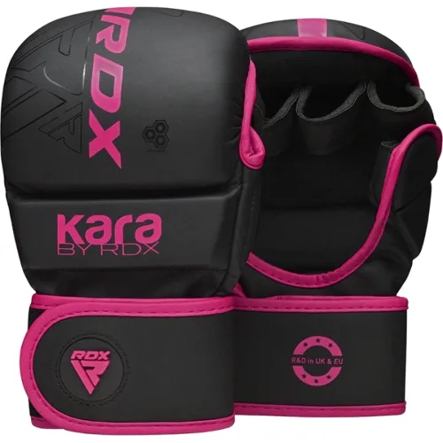 Rękawice grapplingowe F6 Kara MMA - Różowy - XS/S