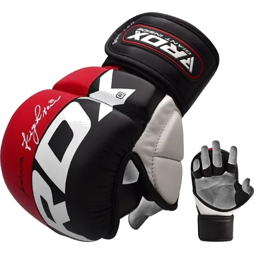 Rękawice MMA T6 - Czerwony - M