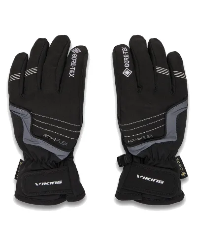 Rękawice narciarskie Viking Helix GTX Ski 165/22/2252/08 Czarny