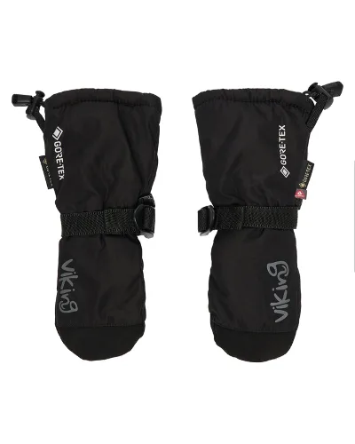 Rękawice narciarskie Viking Nomadic GTX Kids 165/23/9336/0900 Czarny