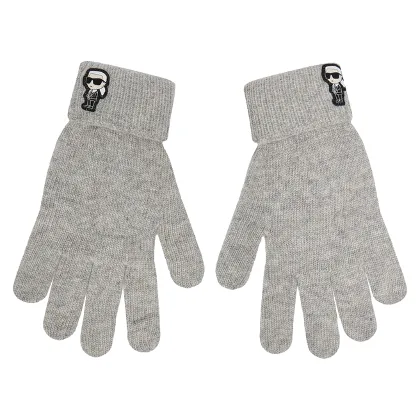 Rękawiczki KARL LAGERFELD 236W3608 Szary