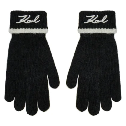 Rękawiczki KARL LAGERFELD 246W3601 Czarny