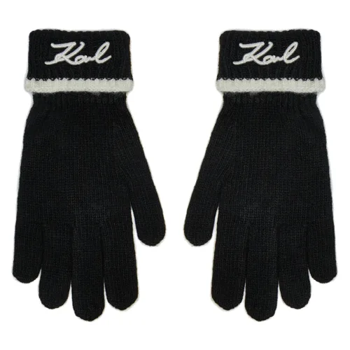 Rękawiczki KARL LAGERFELD 246W3601 Czarny