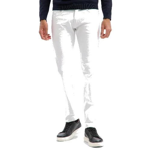 Replay Dżinsy slim fit - Anbass Mężczyźni Bawełna biały, 33-30