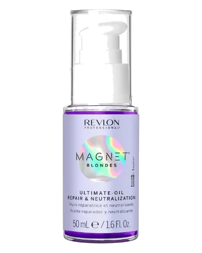 Revlon Professional Magnet Anti Pollution Blondes Ultimate Hair Oil - Repair & Neutralization Olejki i serum do włosów 50 ml Damski