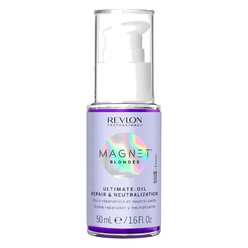 Revlon Professional Magnet Anti Pollution Blondes Ultimate Hair Oil - Repair & Neutralization Olejki i serum do włosów 50 ml Damski