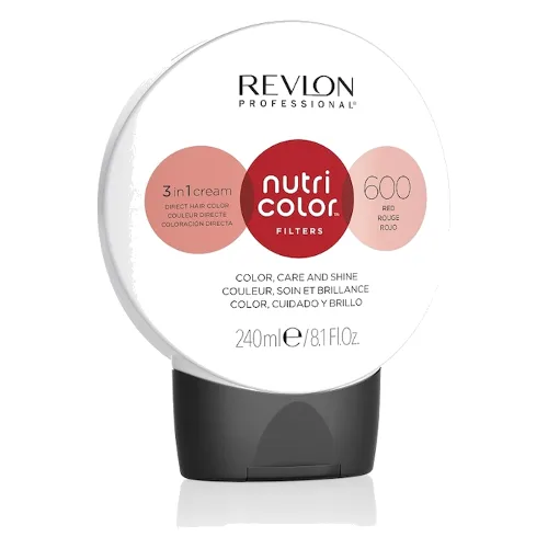 Revlon Professional Nutri Color 3 in 1 Cream Nr. 600 Farby do włosów 240 ml Brązowy