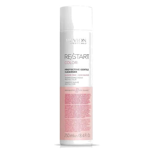 Revlon Professional Restart RE/START™ COLOR Łagodny, bezsiarczanowy środek chroniący kolor Szampony 250 ml Damski