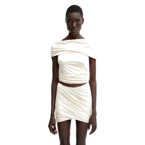 Rick Owens Lilies bluzka na ramiączkach damska z wiskozy Lola