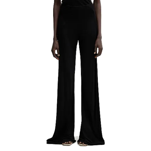 Rick Owens Lilies spodnie damskie z wiskozy Bias