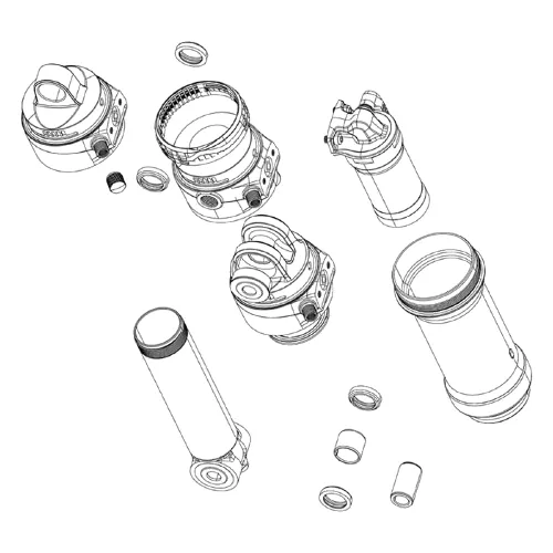 RockShox tuleja prowadząca 8 x 30 mm