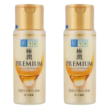 Rohto Mentholatum - Hada Labo Gokujyun Premium Hydrating Milk - 140ml (2szt.) Set