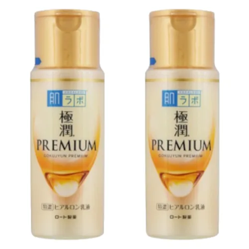 Rohto Mentholatum - Hada Labo Gokujyun Premium Hydrating Milk - 140ml (2szt.) Set
