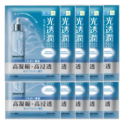 Rohto Mentholatum - Hada Labo Instant Hydrating Kotojyun Mask (10ea)