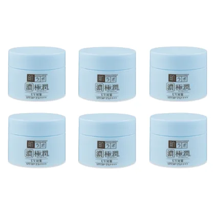 Rohto Mentholatum - Hada Labo - Koi-Gokujyun UV White Gel SPF 50+ PA++++ - 90g - White (6szt.) Set