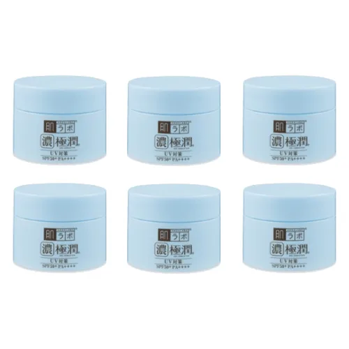 Rohto Mentholatum - Hada Labo - Koi-Gokujyun UV White Gel SPF 50+ PA++++ - 90g - White (6szt.) Set