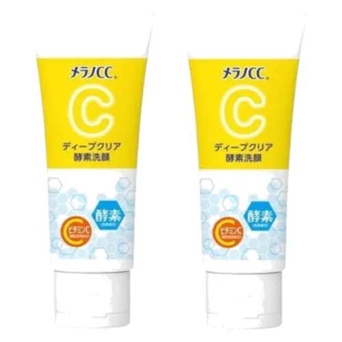 Rohto Mentholatum - Melano CC Enzyme Face Wash - 130g (2szt.) Set