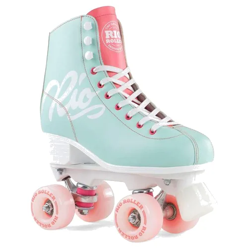 Rolki Dzieci Rio Roller Script Morskie Wrotki - Teal - 35.5