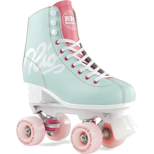 Rolki Dzieci Rio Roller Script Morskie Wrotki - Teal - 40.5