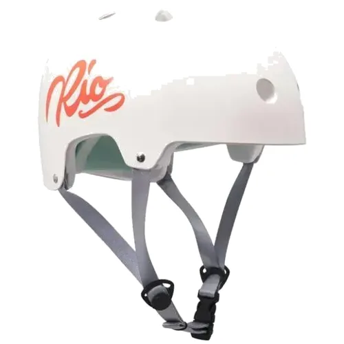 Rolki Kaski Rio Roller Script Kask - XXS/XS - Biały