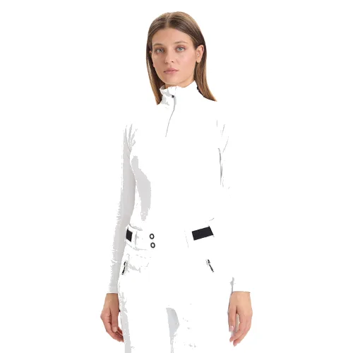 Rossignol Bluza techniczna Classique RLMWL08 Biały Slim Fit