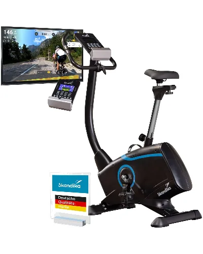 Rower stacjonarny, treningowy CardioBike Atlantis, Bluetooth, stały pomiar pulsu