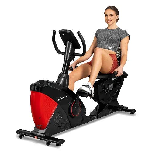 Rower stacjonarny treningowy leżący Hop-Sport Helix