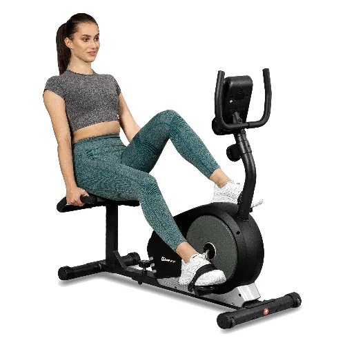 Rower stacjonarny treningowy leżący Hop-Sport Root