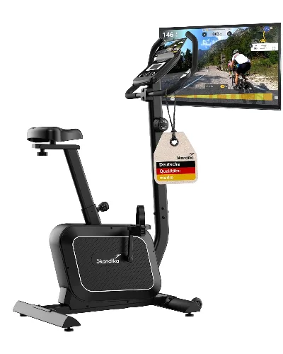 Rower stacjonarny, treningowy, magnetyczny Cykling P8-HM, ekran LCD, do 120 kg