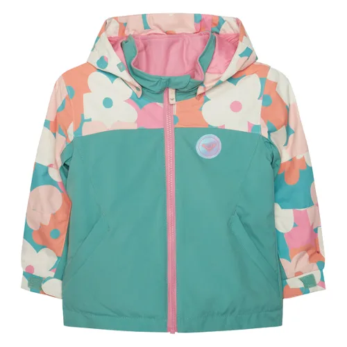 Roxy Kurtka narciarska Snowy Tale ERLTJ03025 Zielony Regular Fit