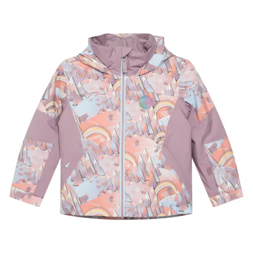 Roxy Kurtka narciarska Snowy Tale ERLTJ03026 Różowy Regular Fit