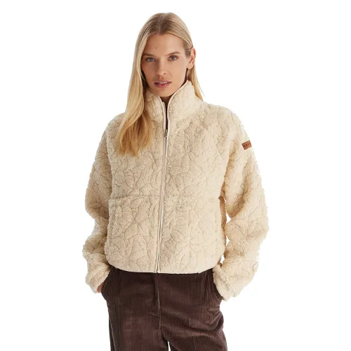 Roxy Polar Blurry Cloud ERJPF03212 Écru Regular Fit