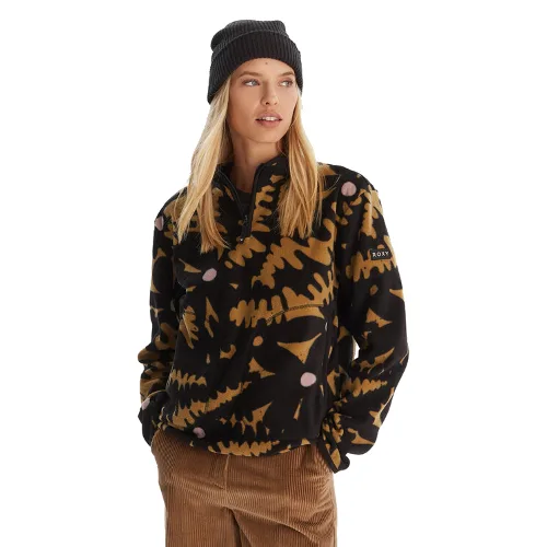 Roxy Polar Moonrising ERJFT04972 Czarny Regular Fit