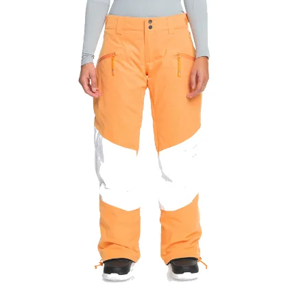 Roxy Spodnie narciarskie Ckwoodrose Pt Snpt ERJTP03260 Pomarańczowy Regular Fit