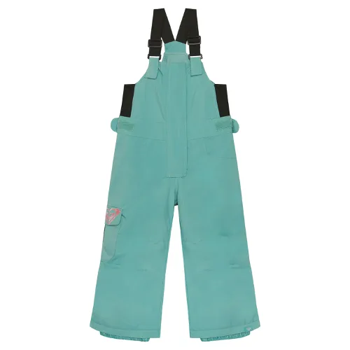 Roxy Spodnie narciarskie Lola ERLTP03012 Zielony Regular Fit