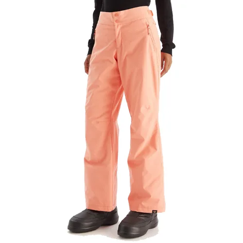 Roxy Spodnie narciarskie Snowy Crest PT ERJTP03301 Koralowy Regular Fit