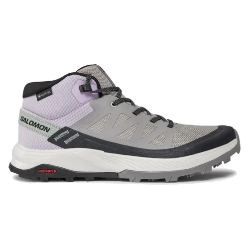 Salomon Trekkingi Outrise Mid GORE-TEX L47160600 Czarny