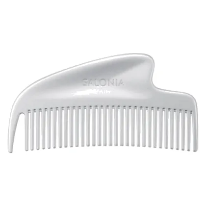 SALONIA - Glossy Care Metal Cassa Comb - 1pc - SAL25322SL - Silver
