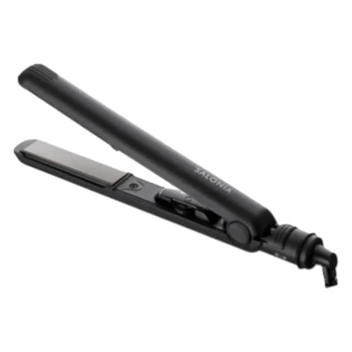 SALONIA - Mini Hair Straightener (100-240V) - 1szt. - SL-010SB - Black