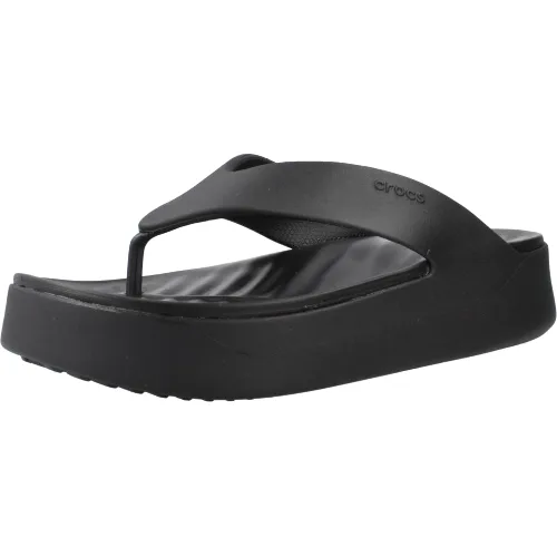 Sandały CROCS GETAWAY PLATFORM FLIP Czarny