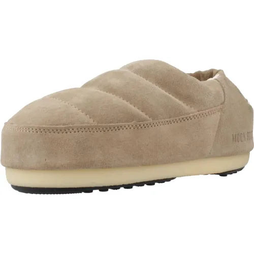 Sandały MOON BOOT MB SANDAL BAND SUEDE Beżowy