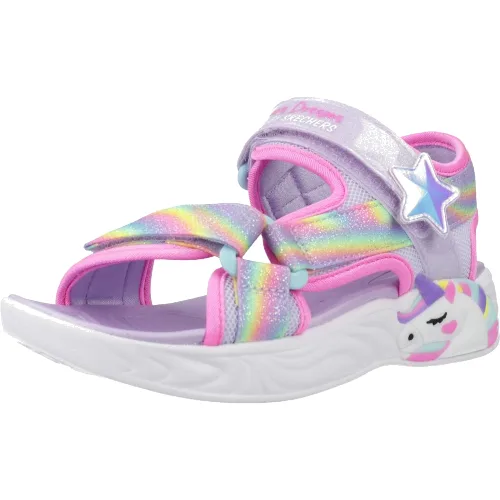 Sandały SKECHERS DREAMY UNICORNS Niebieski
