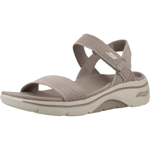 Sandały SKECHERS GO WALK ARCH FIT 2.0 Brązowy