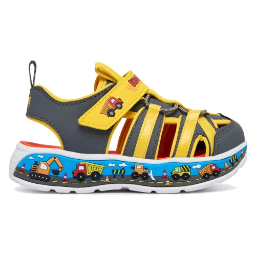 Sandały Skechers Infants' Play Scene Splash 407041N/CCYL Kolorowy